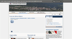 Desktop Screenshot of comune.sporminore.tn.it